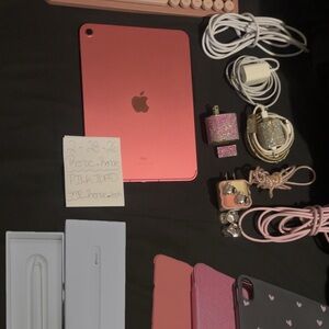 Pink 10th Generation iPad 256GB WiFi + Cellular